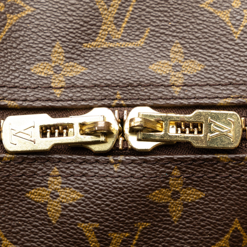 Brown Louis Vuitton Monogram Keepall 60 Travel Bag