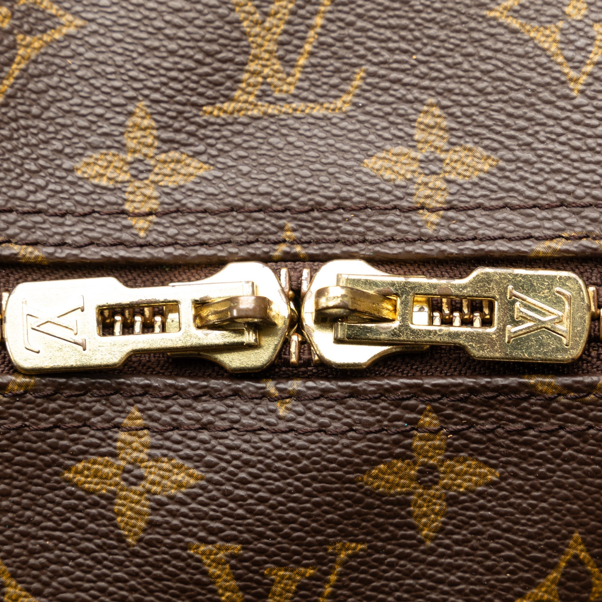 Brown Louis Vuitton Monogram Keepall 60 Travel Bag
