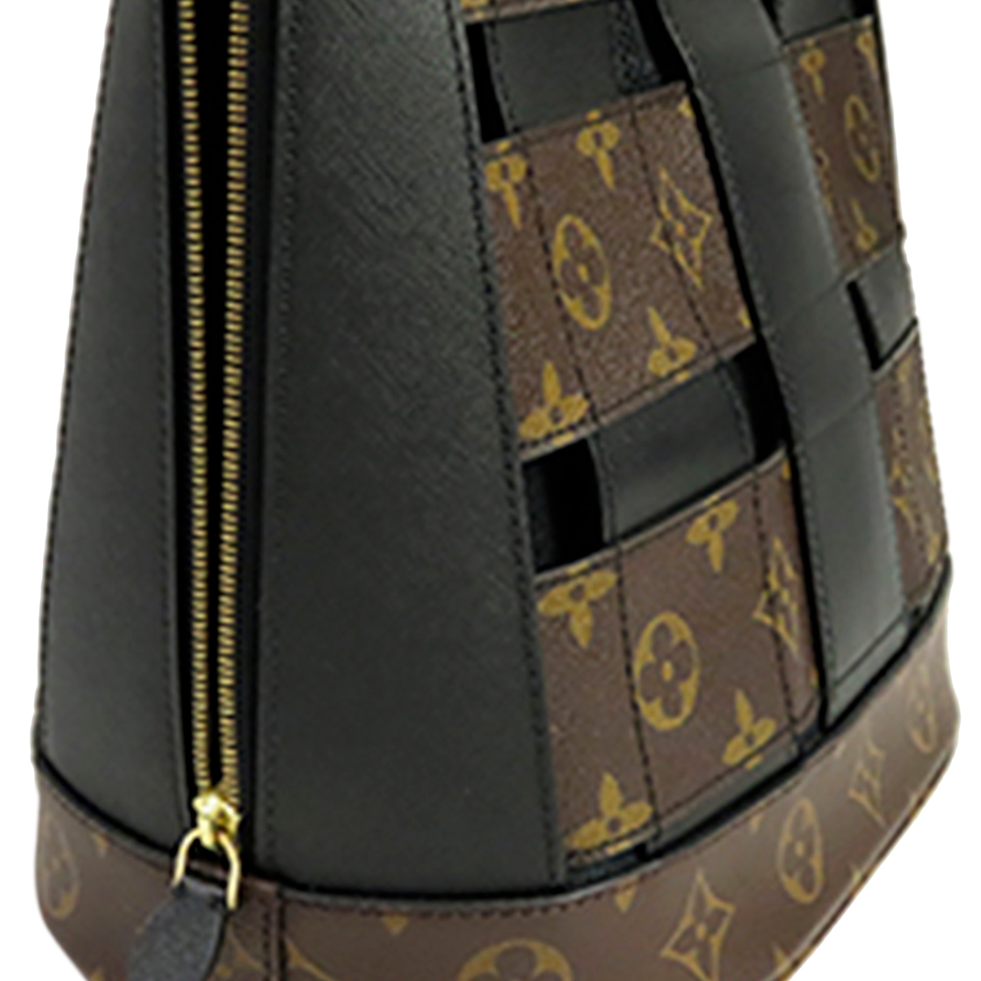 Louis Vuitton Tressage Monogram Canvas Calfskin