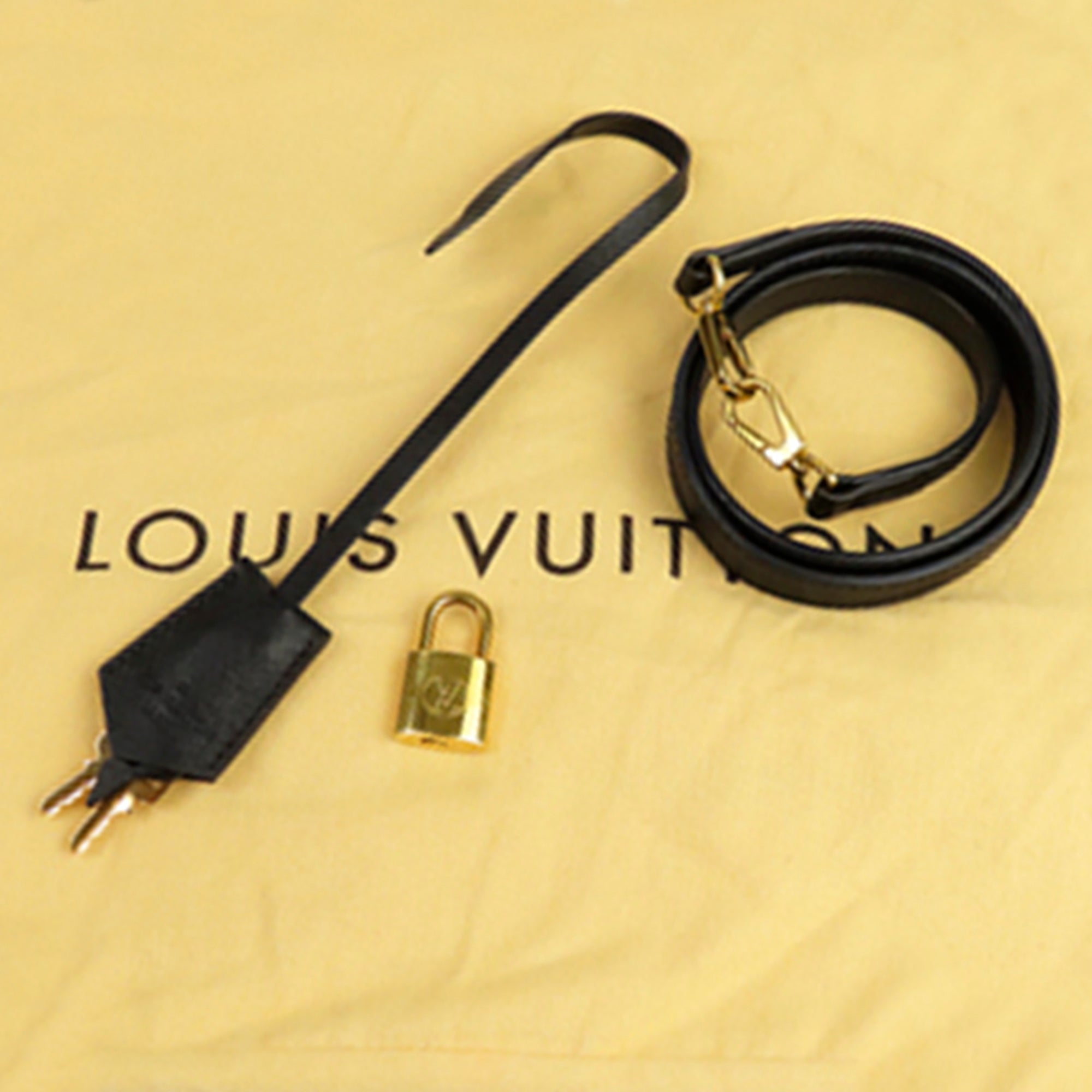 Louis Vuitton Tressage Monogram Canvas Calfskin
