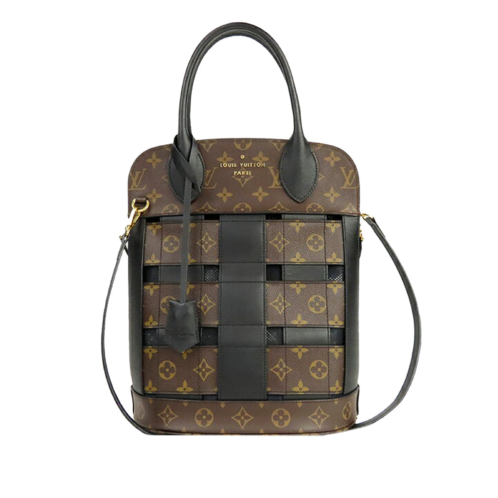 Louis Vuitton Tressage Monogram Canvas Calfskin