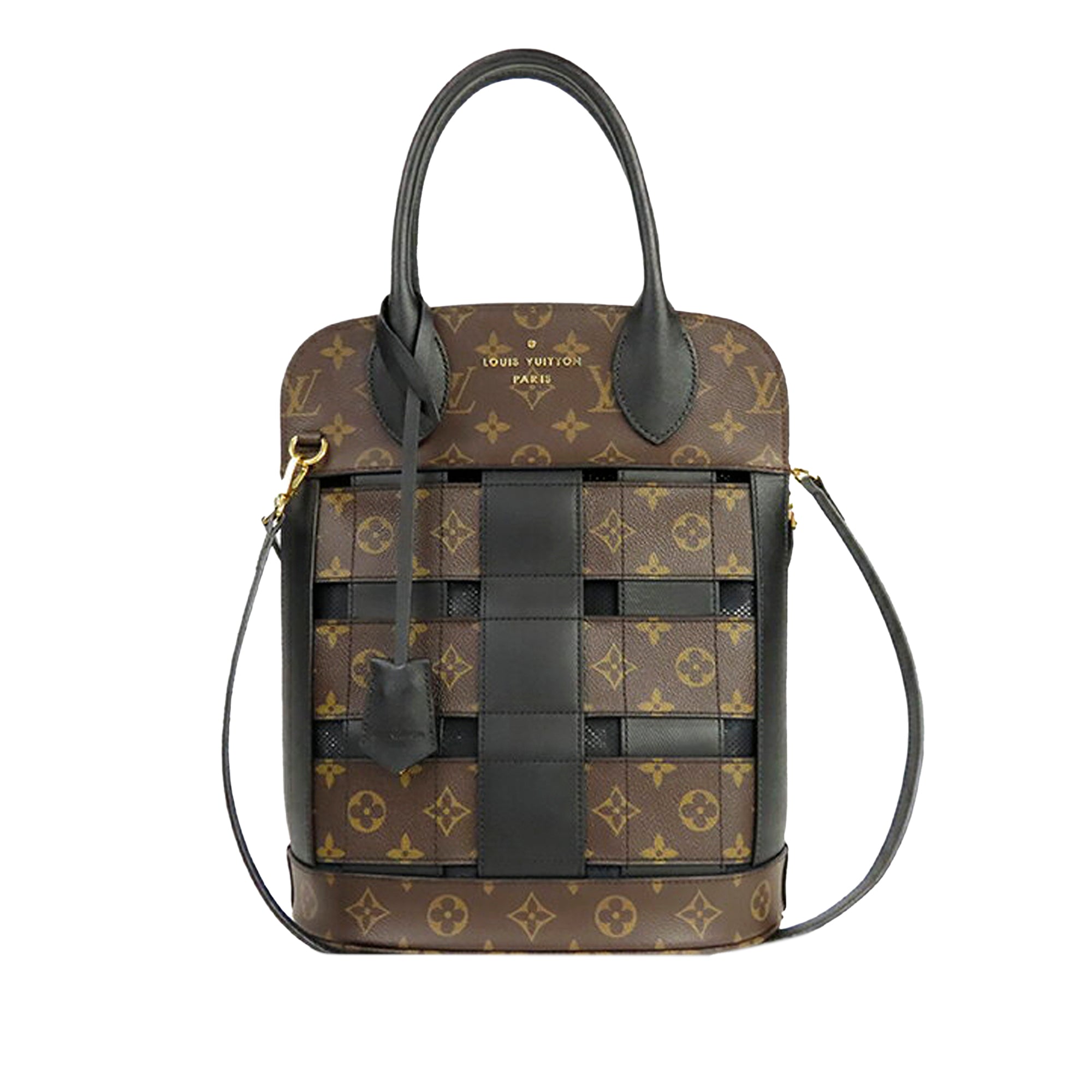 Louis Vuitton Tressage Monogram Canvas Calfskin