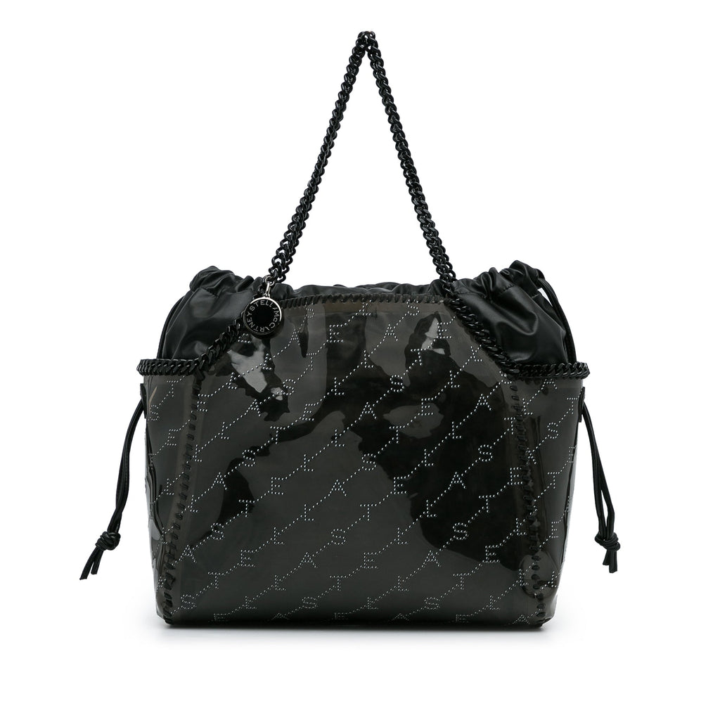 Black Stella McCartney Falabella PVC Tote