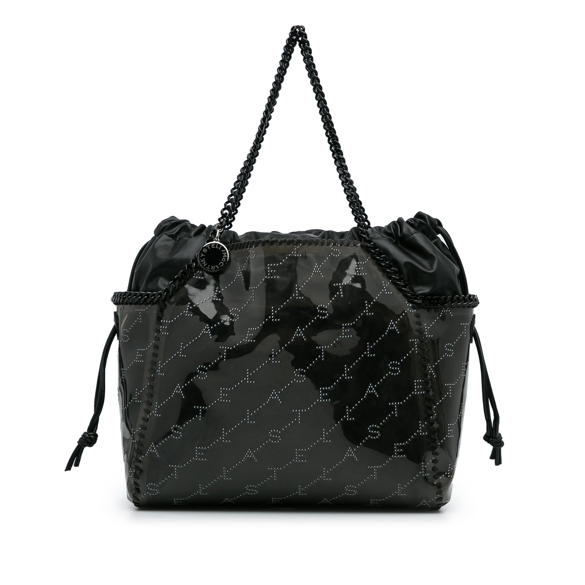 Black Stella McCartney Falabella PVC Tote