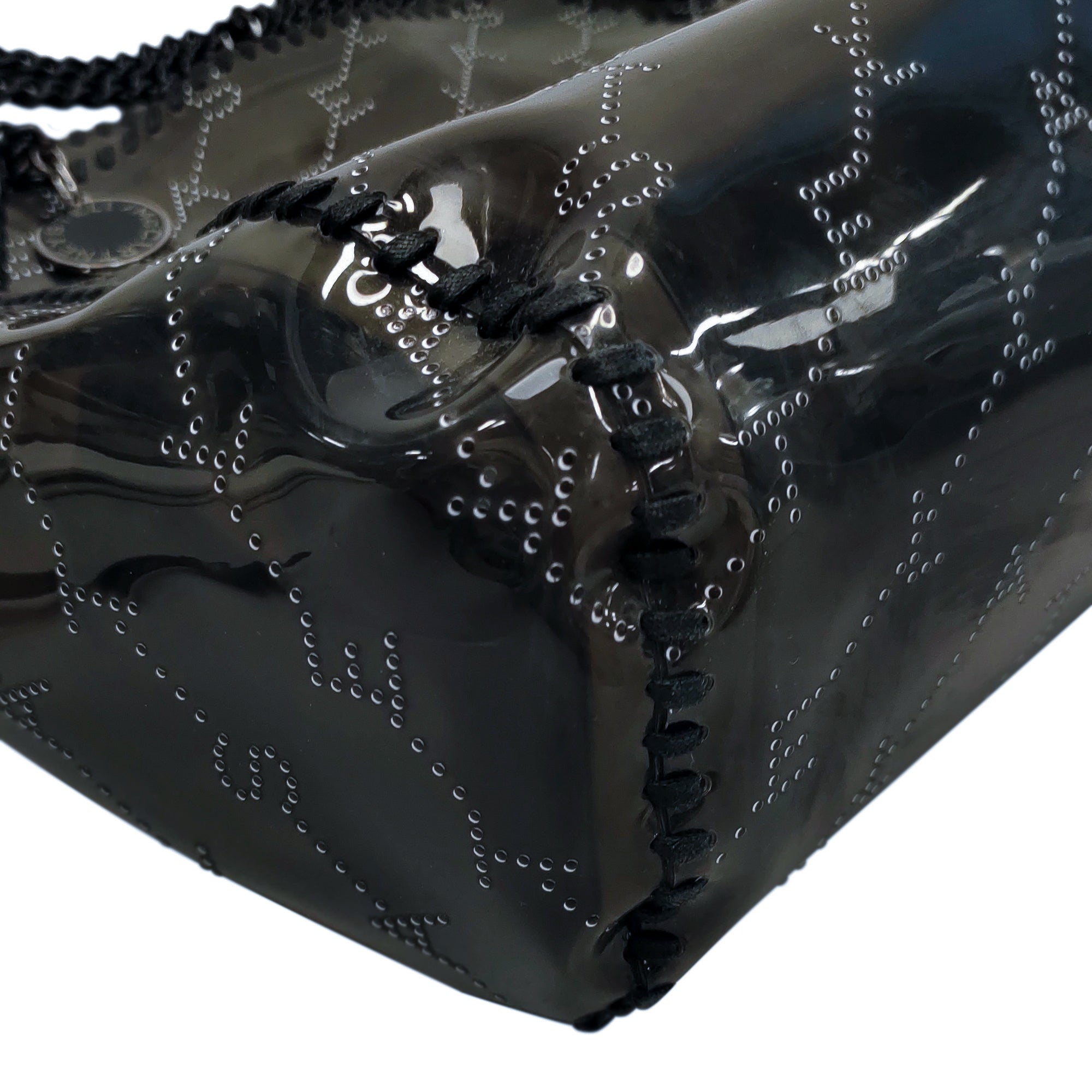 Black Stella McCartney Falabella PVC Tote