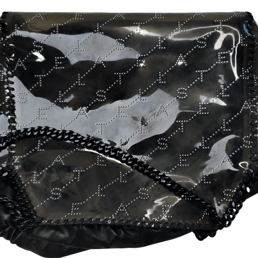 Black Stella McCartney Falabella PVC Tote