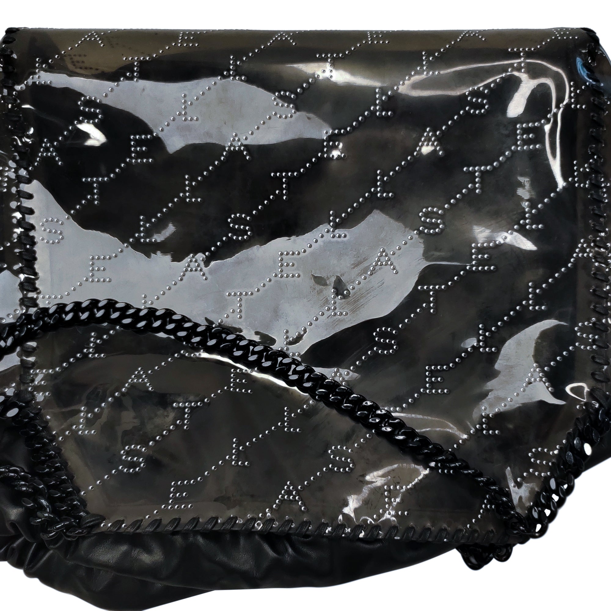 Black Stella McCartney Falabella PVC Tote