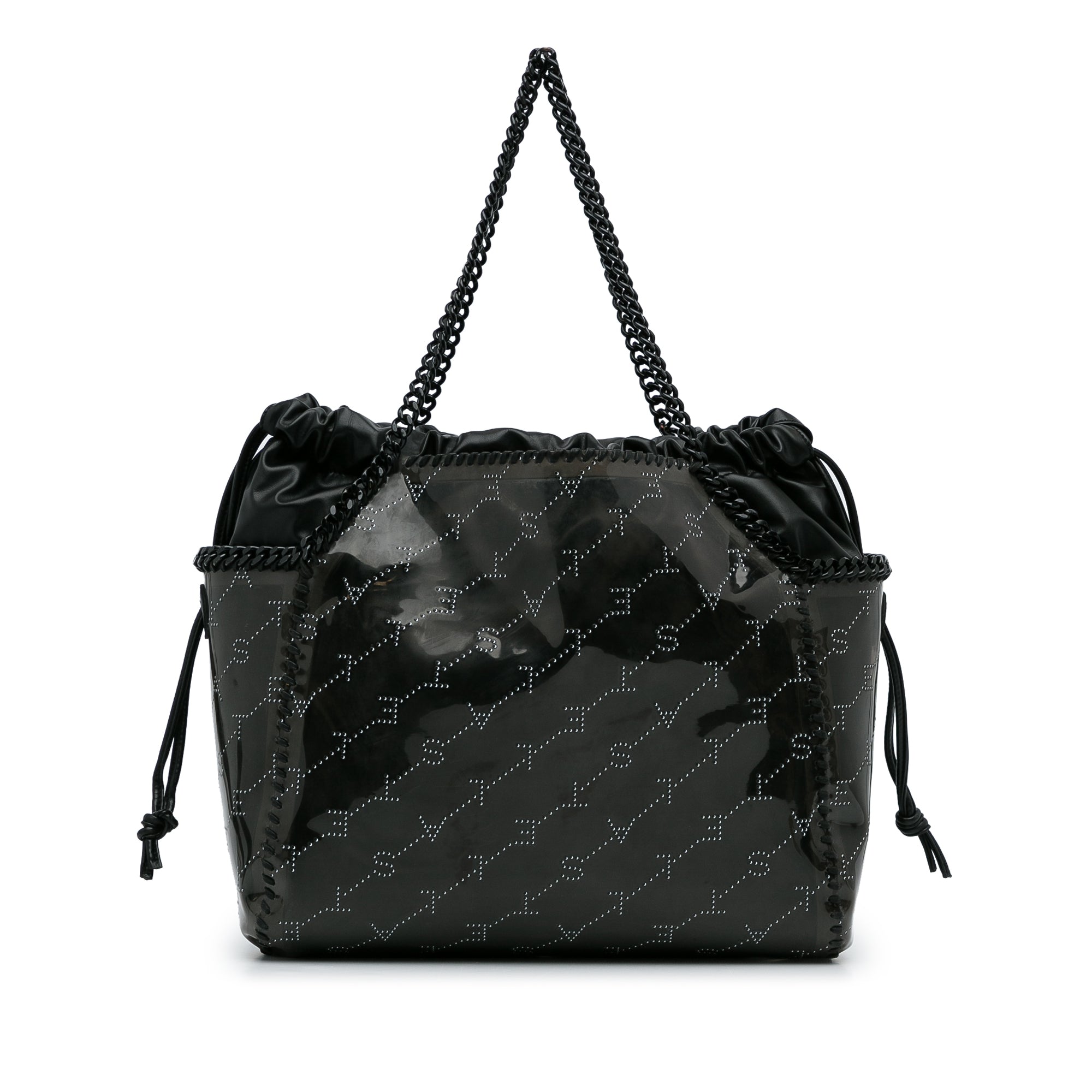 Black Stella McCartney Falabella PVC Tote