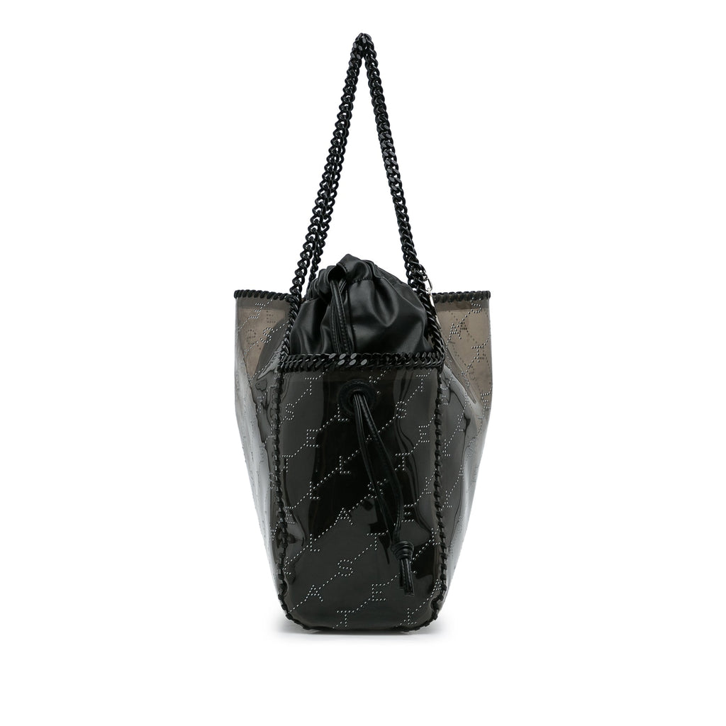 Black Stella McCartney Falabella PVC Tote