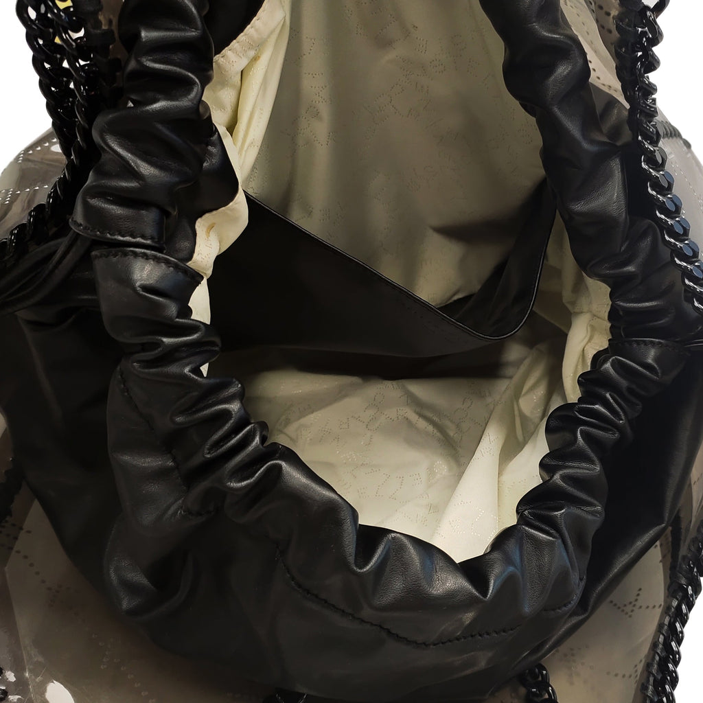 Black Stella McCartney Falabella PVC Tote