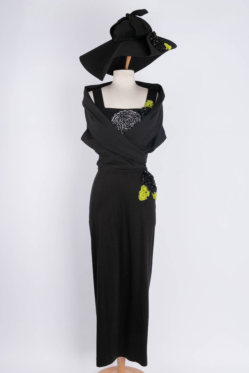 Ensemble en coton Chantal Thomass Printemps 1988