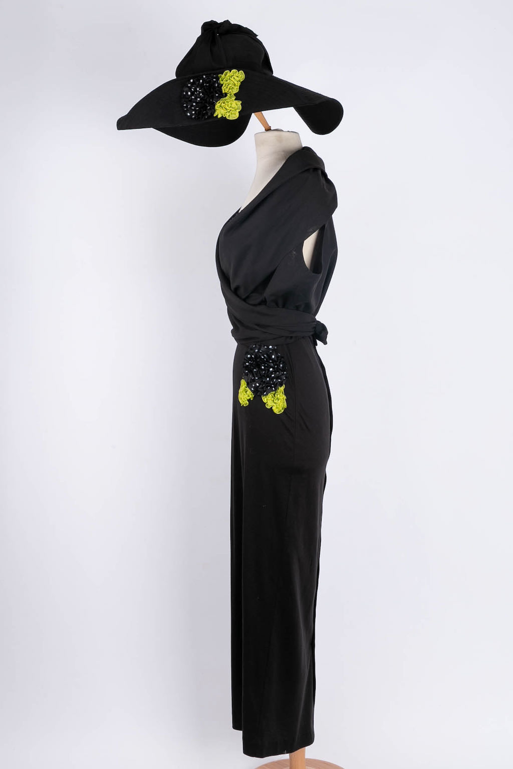 Ensemble en coton Chantal Thomass Printemps 1988