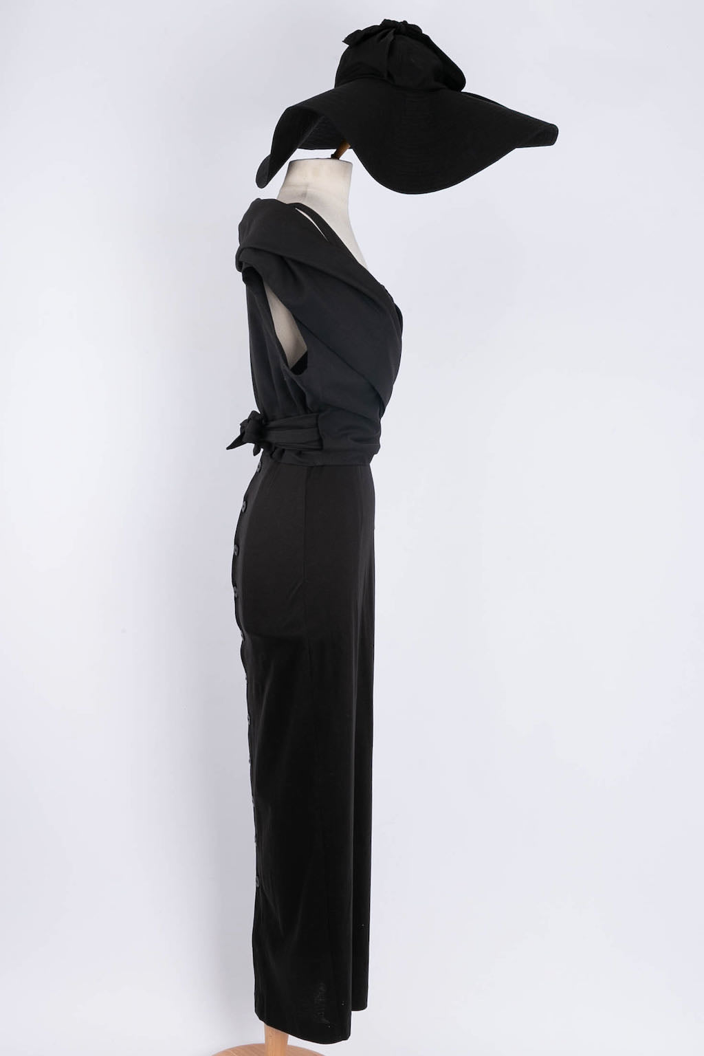 Ensemble en coton Chantal Thomass Printemps 1988