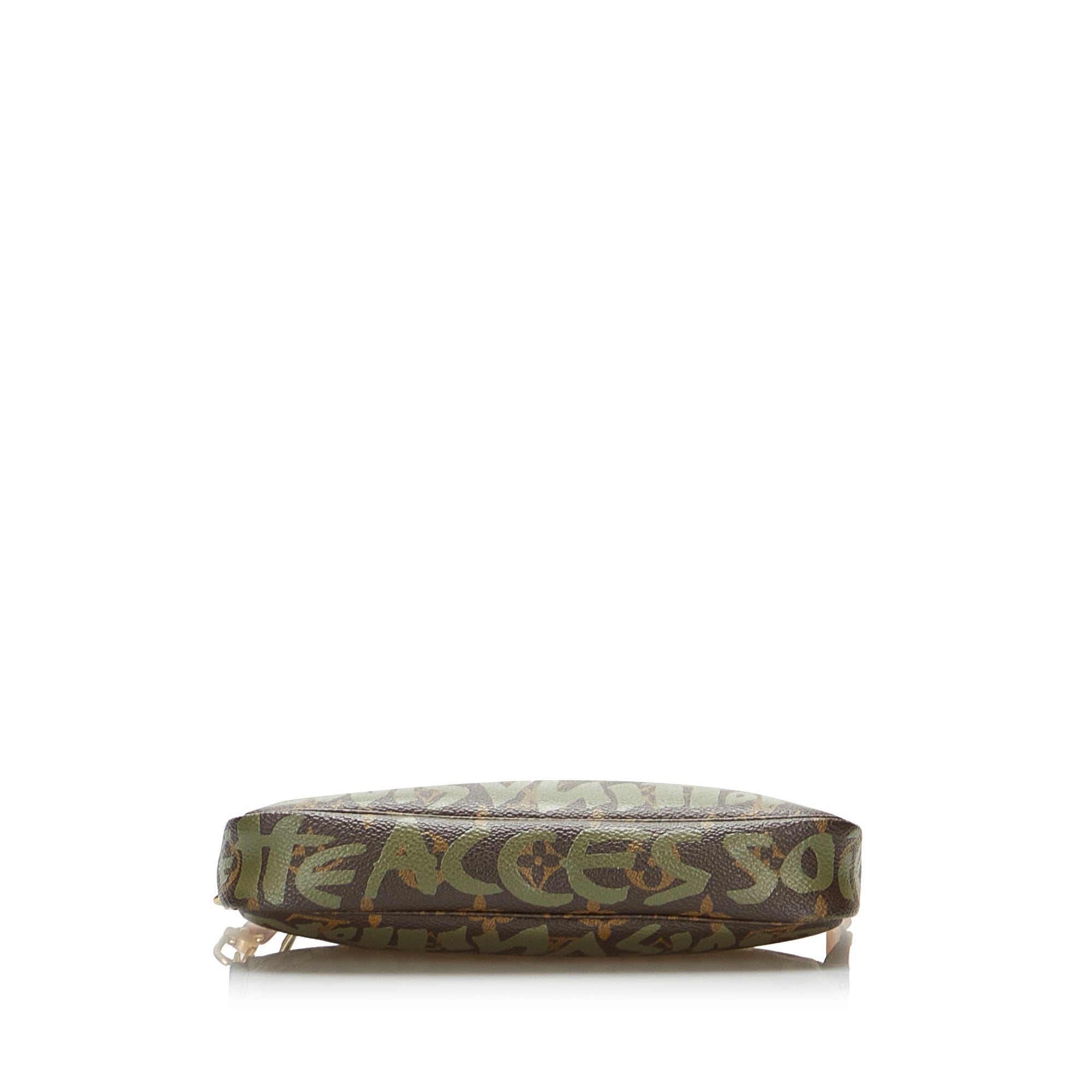 Louis Vuitton x Stephen Sprouse Pochette Accessoires Green Graffiti Monogram Canvas