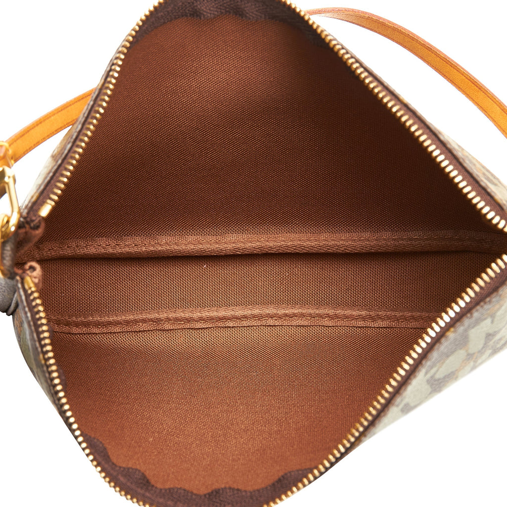 Louis Vuitton x Stephen Sprouse Pochette Accessoires Green Graffiti Monogram Canvas