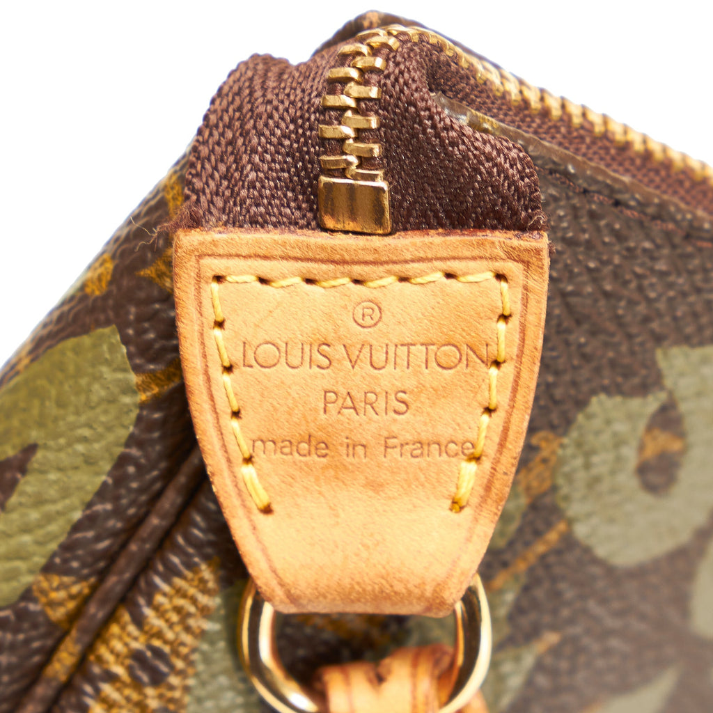 Louis Vuitton x Stephen Sprouse Pochette Accessoires Green Graffiti Monogram Canvas