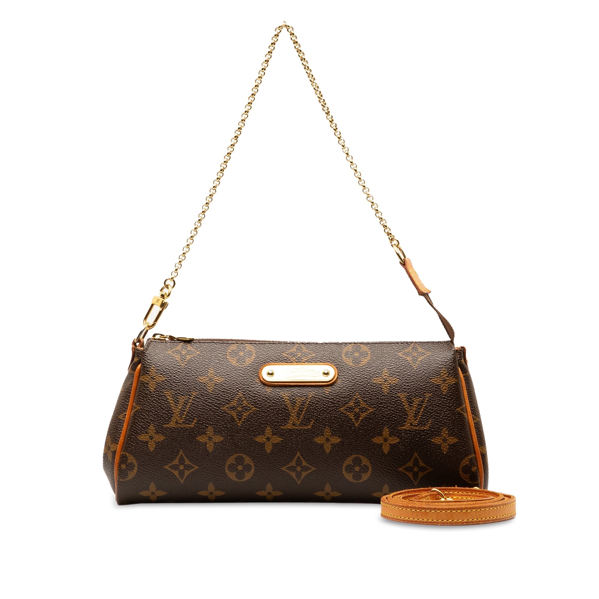 Brown Louis Vuitton Monogram Eva Satchel