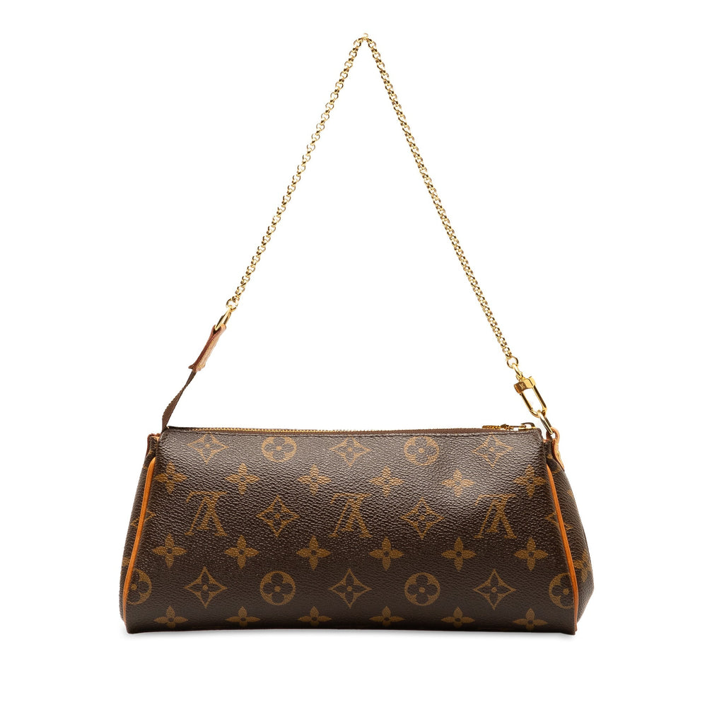 Brown Louis Vuitton Monogram Eva Satchel