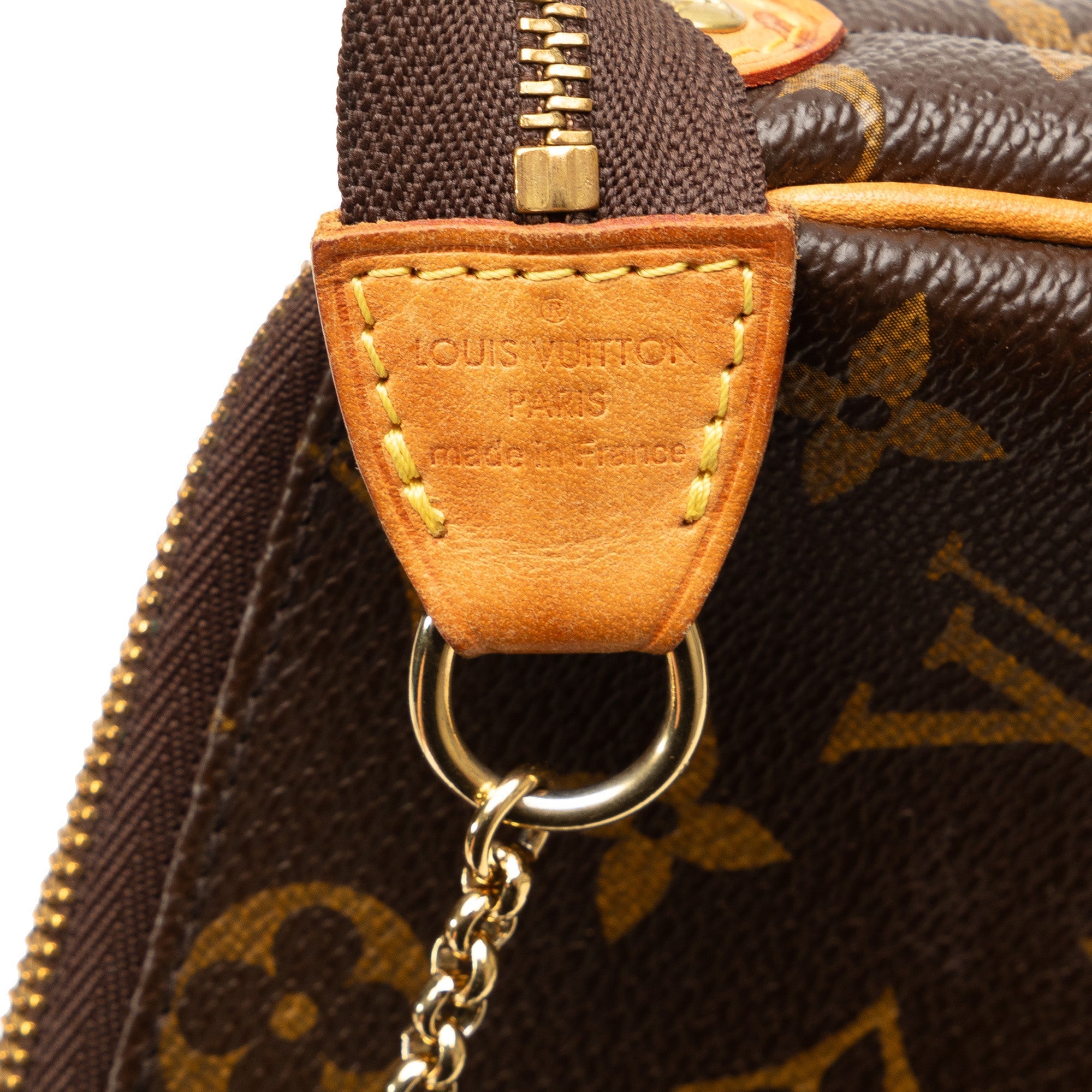 Brown Louis Vuitton Monogram Eva Satchel
