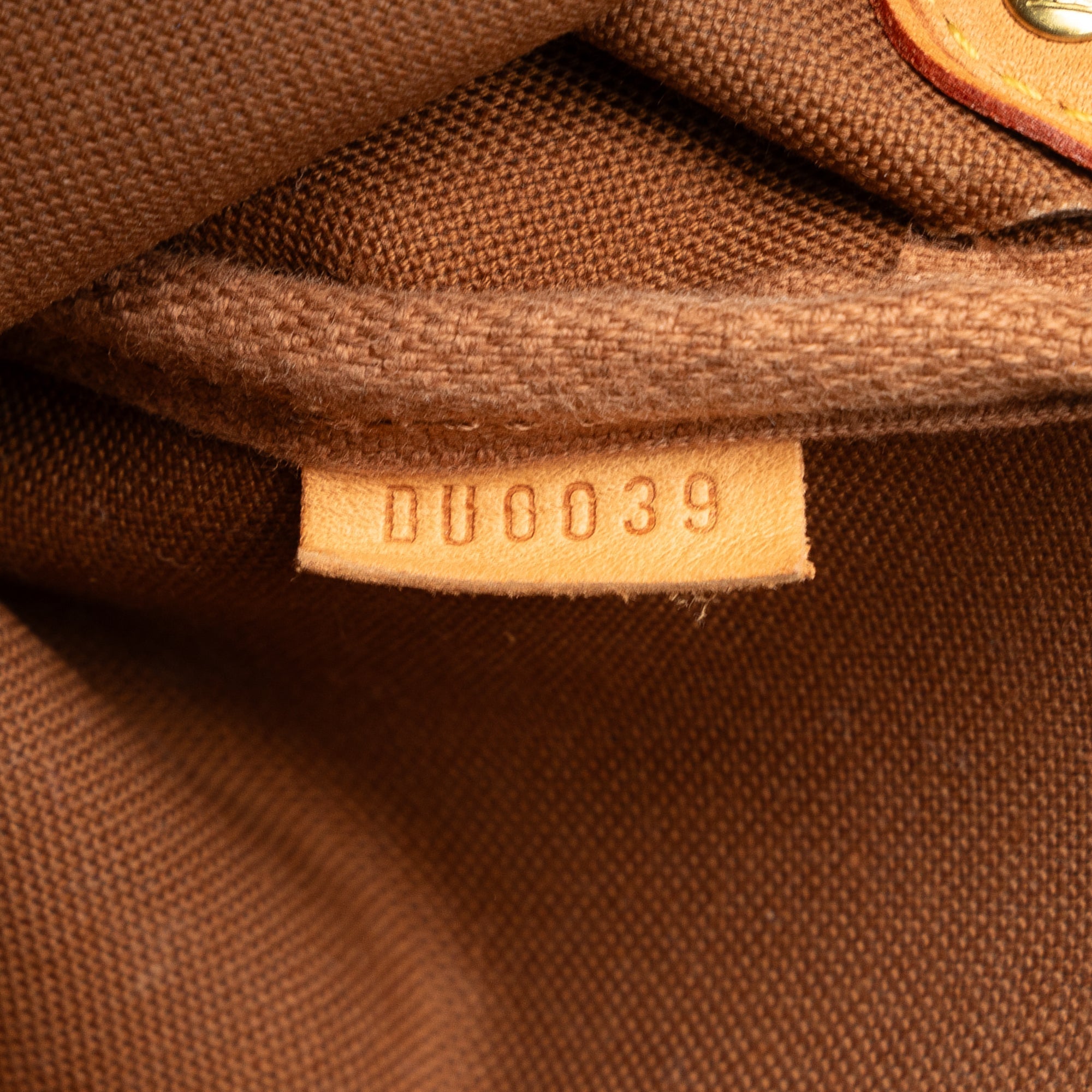Brown Louis Vuitton Monogram Eva Satchel