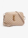 Saint Laurent Lou Camera Beige Leather