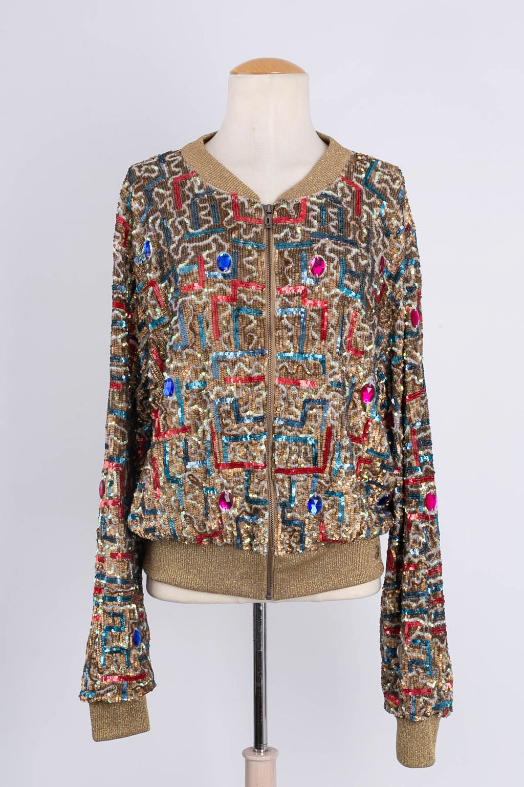 Veste ÃƒÆ’Ã‚Â  paillettes John Galliano