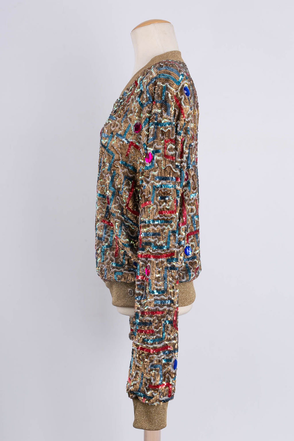 Veste ÃƒÆ’Ã‚Â  paillettes John Galliano