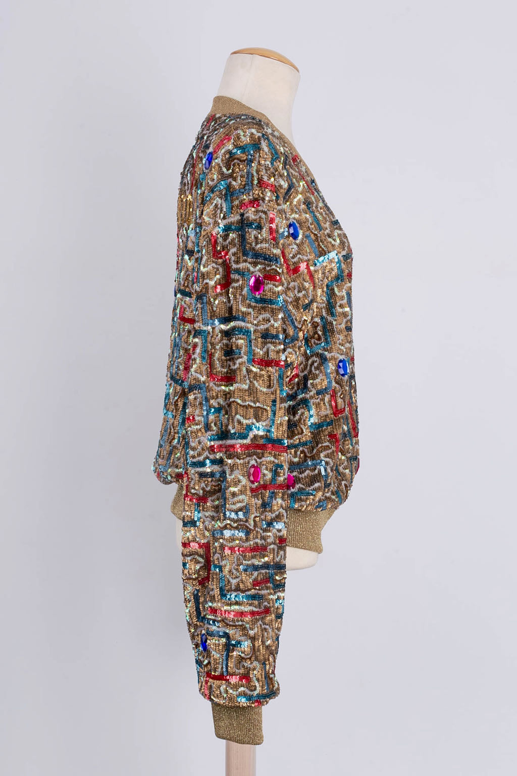 Veste ÃƒÆ’Ã‚Â  paillettes John Galliano