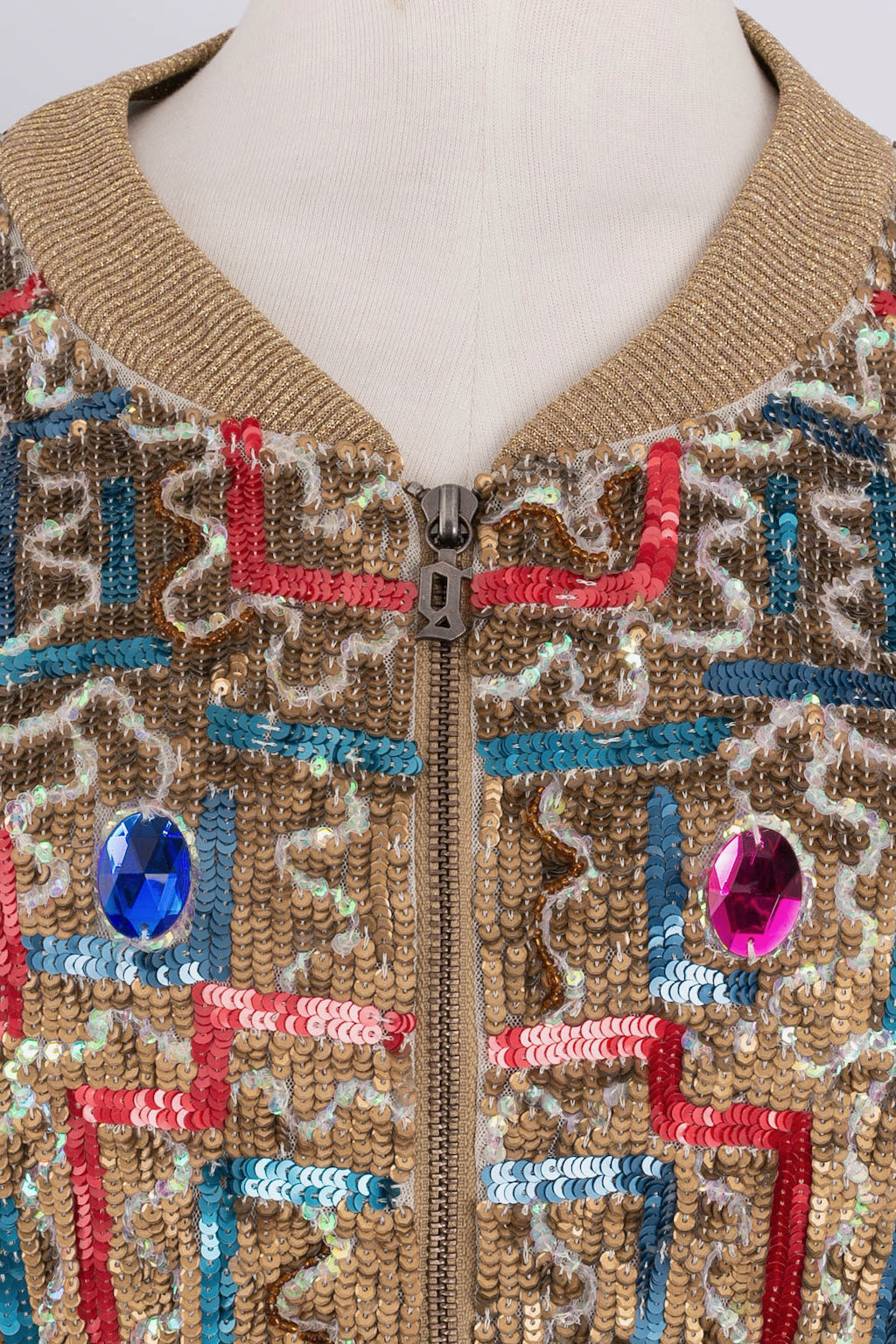Veste ÃƒÆ’Ã‚Â  paillettes John Galliano