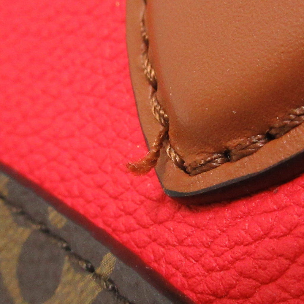 Brown Louis Vuitton Monogram Fold Tote PM Satchel