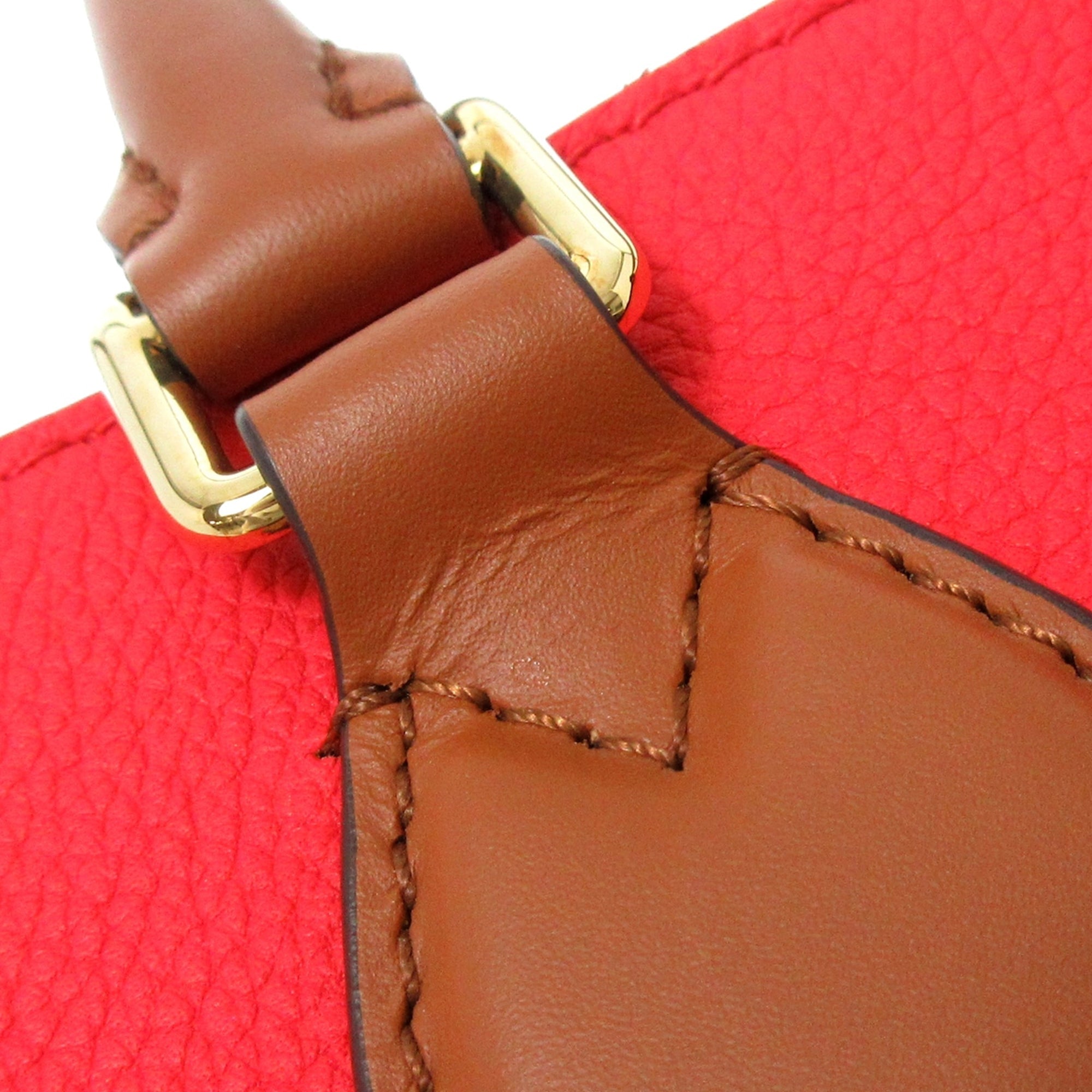 Brown Louis Vuitton Monogram Fold Tote PM Satchel