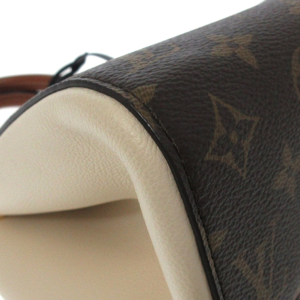 Brown Louis Vuitton Monogram Fold Tote PM Satchel