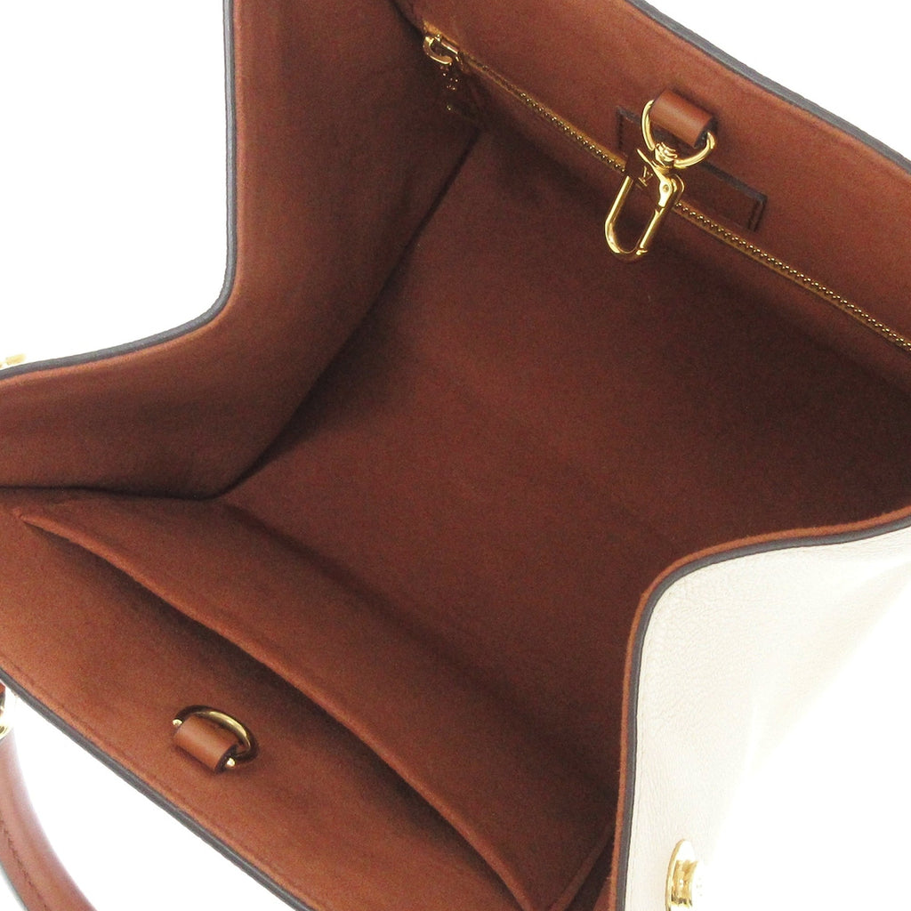 Brown Louis Vuitton Monogram Fold Tote PM Satchel