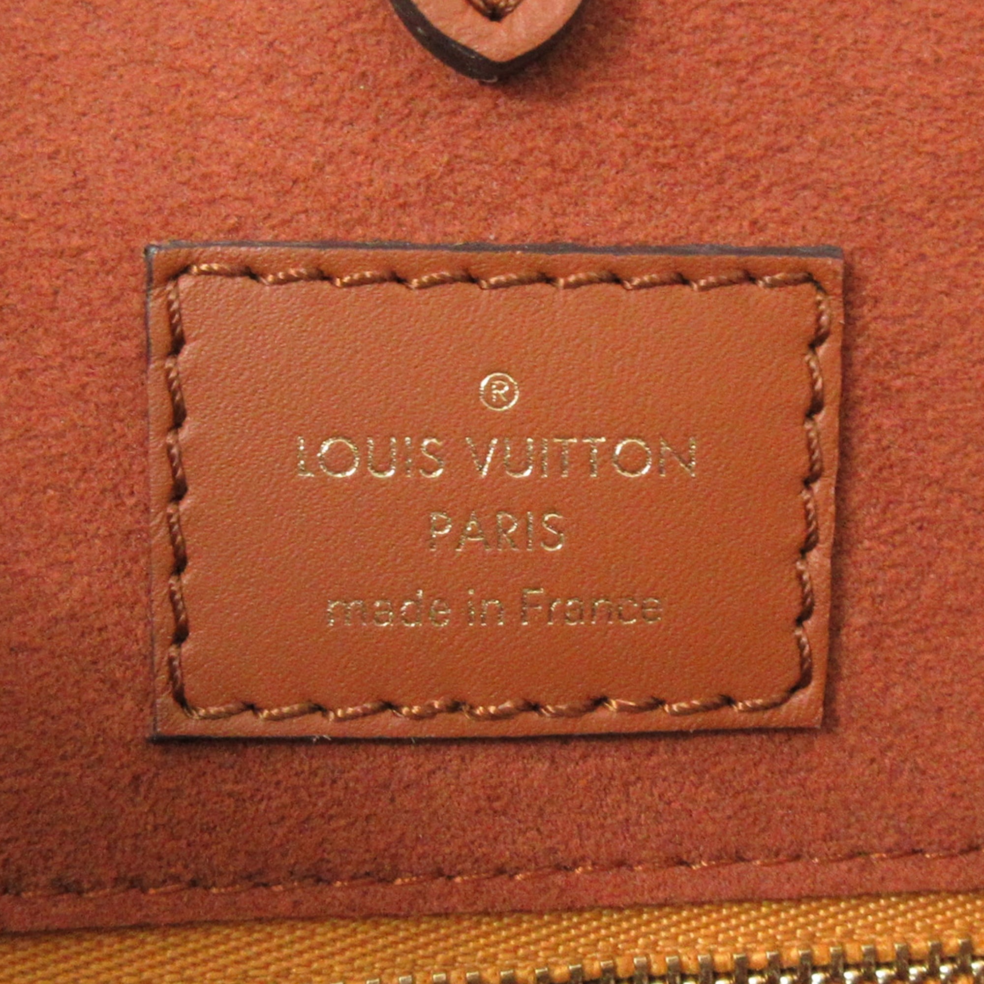 Brown Louis Vuitton Monogram Fold Tote PM Satchel