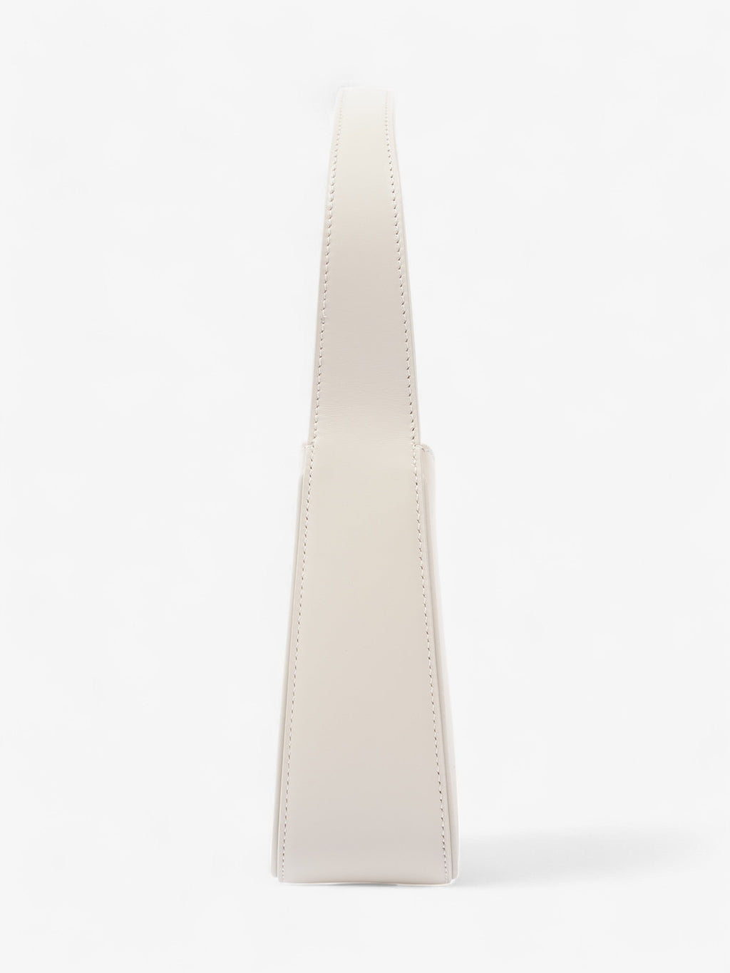 Saint Laurent Le 5 a 7 Cream Calfskin Leather