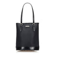 Burberry Bucket Bag Black Nylon Canvas
