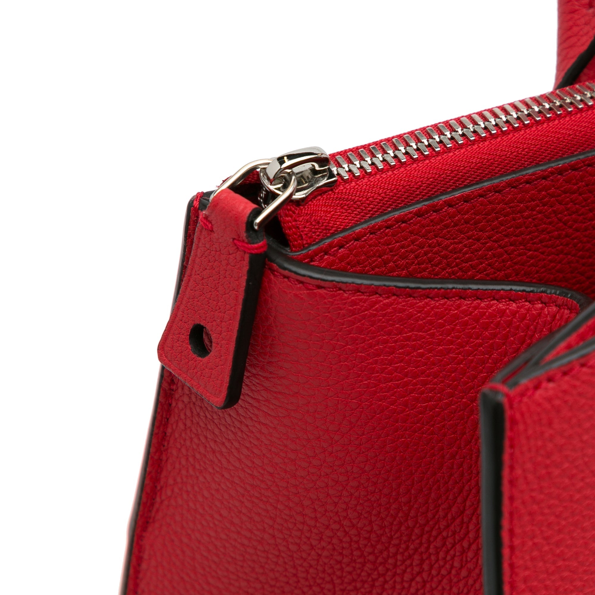 Red Louis Vuitton City Steamer MM Satchel