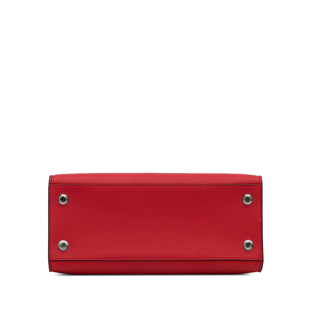 Red Louis Vuitton City Steamer MM Satchel