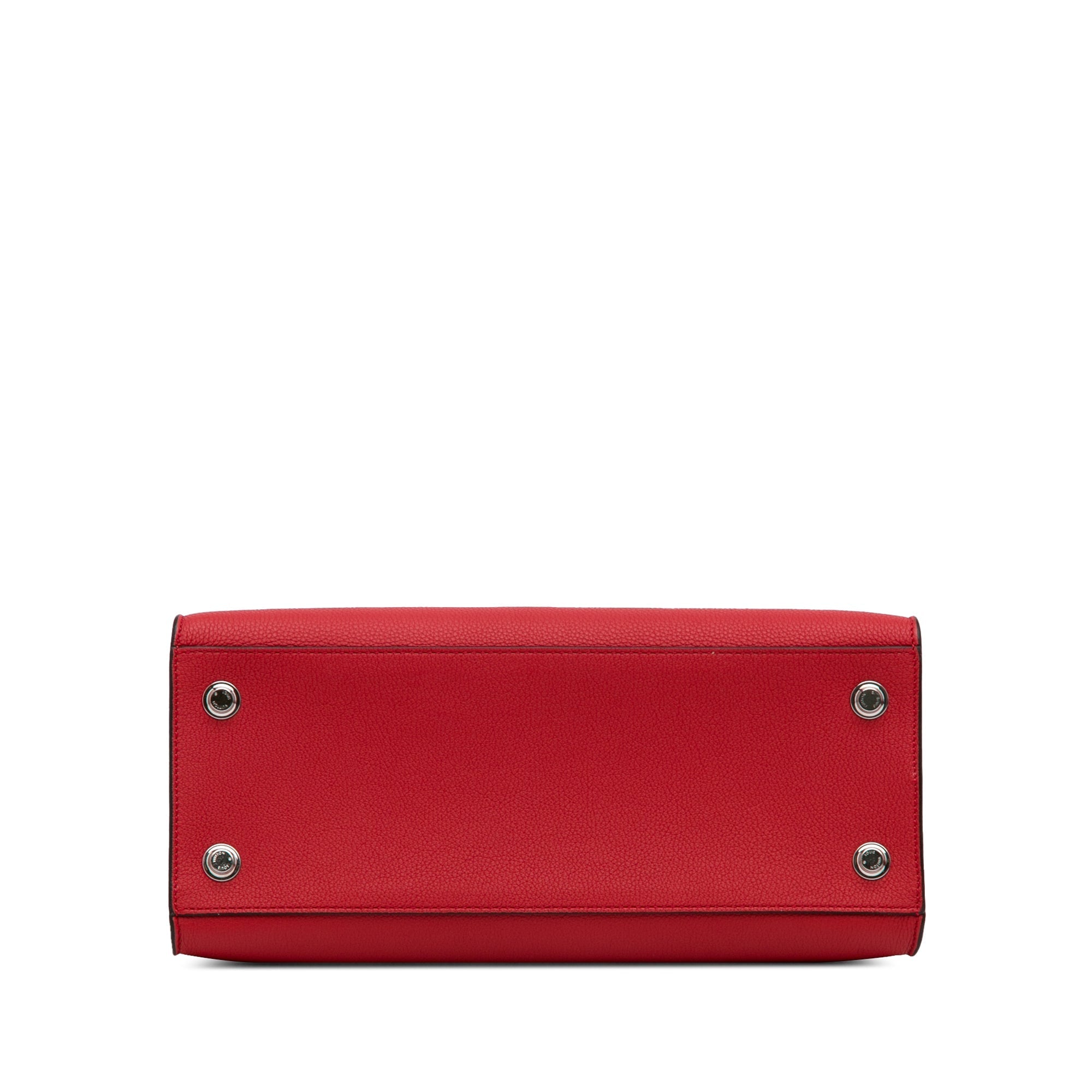 Red Louis Vuitton City Steamer MM Satchel
