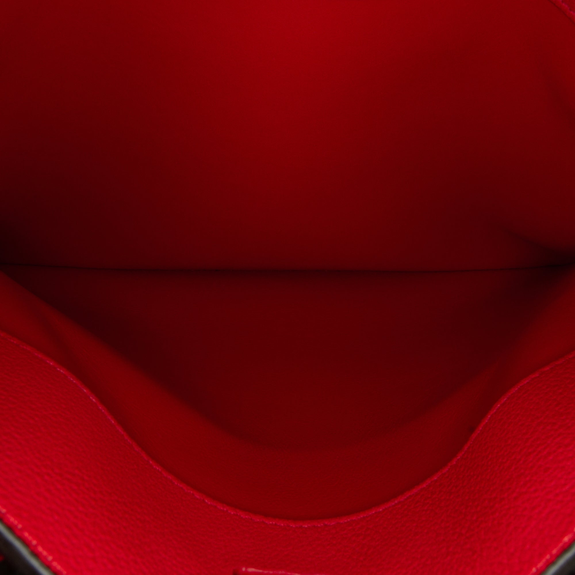 Red Louis Vuitton City Steamer MM Satchel