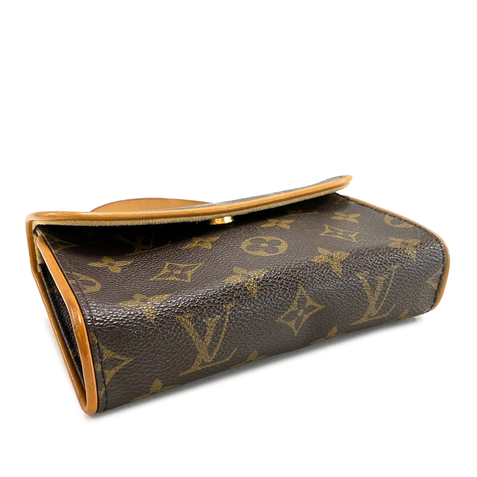 Brown Louis Vuitton Monogram Pochette Florentine Belt Bag