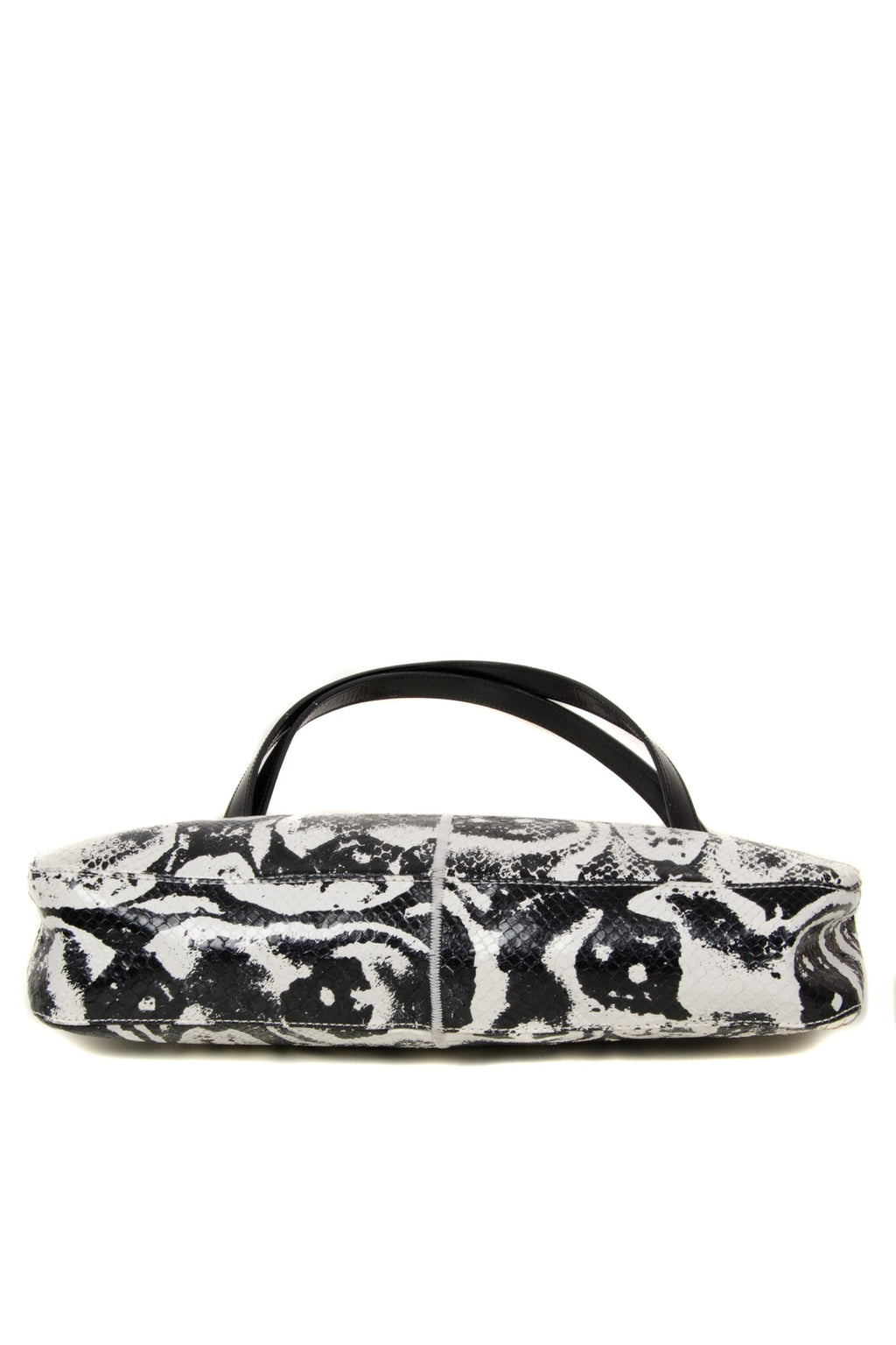 Snakeskin Mamma Baguette Bag