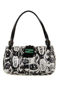 Snakeskin Mamma Baguette Bag
