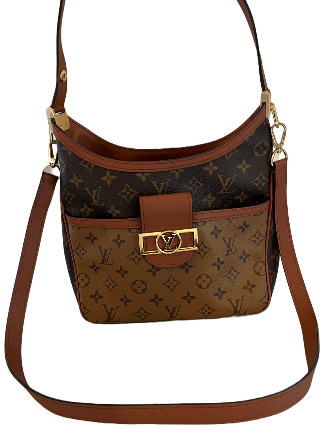 Louis Vuitton Dauphine Hobo PM Reverse Monogram