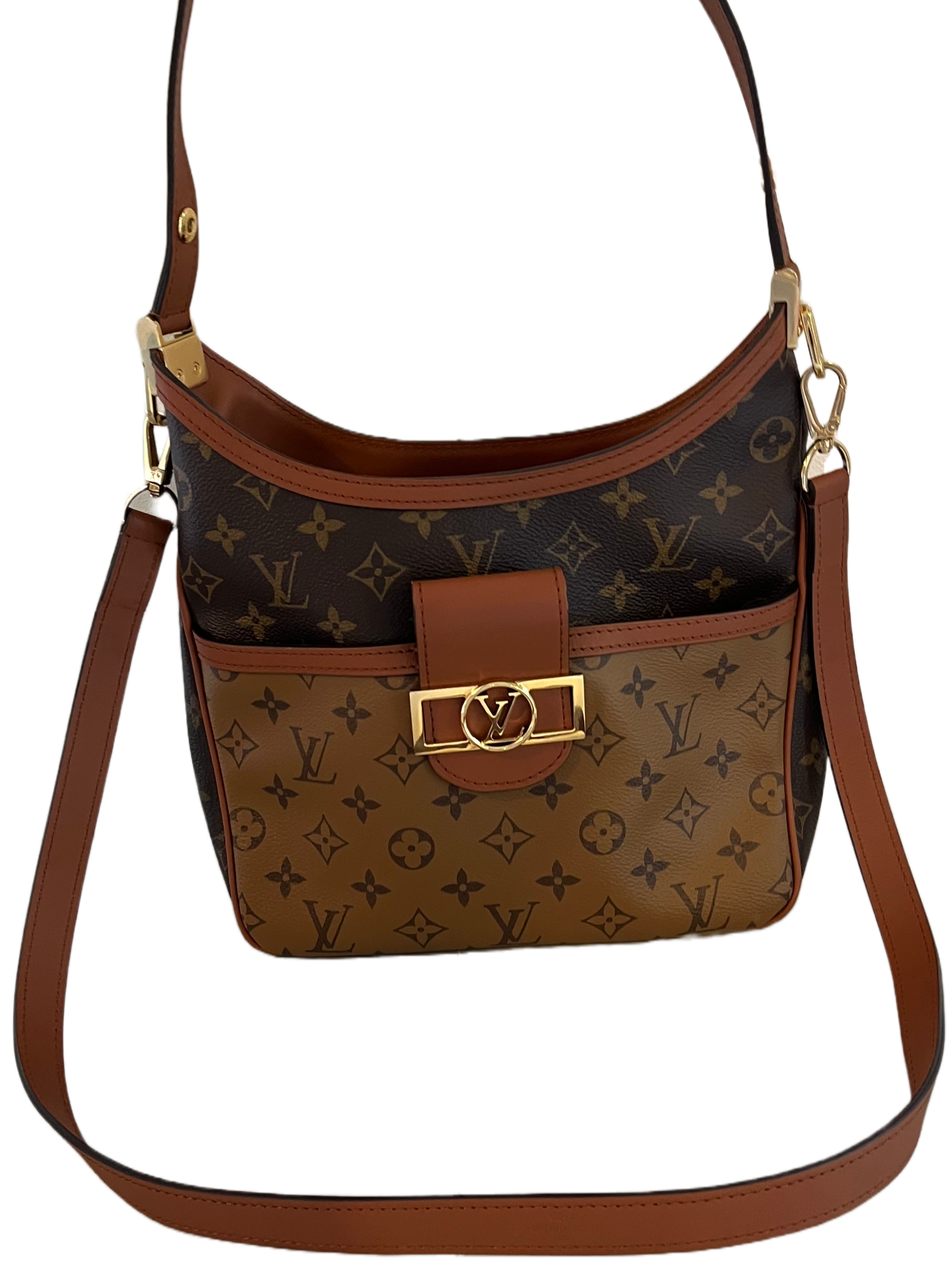 Louis Vuitton Dauphine Hobo PM Reverse Monogram