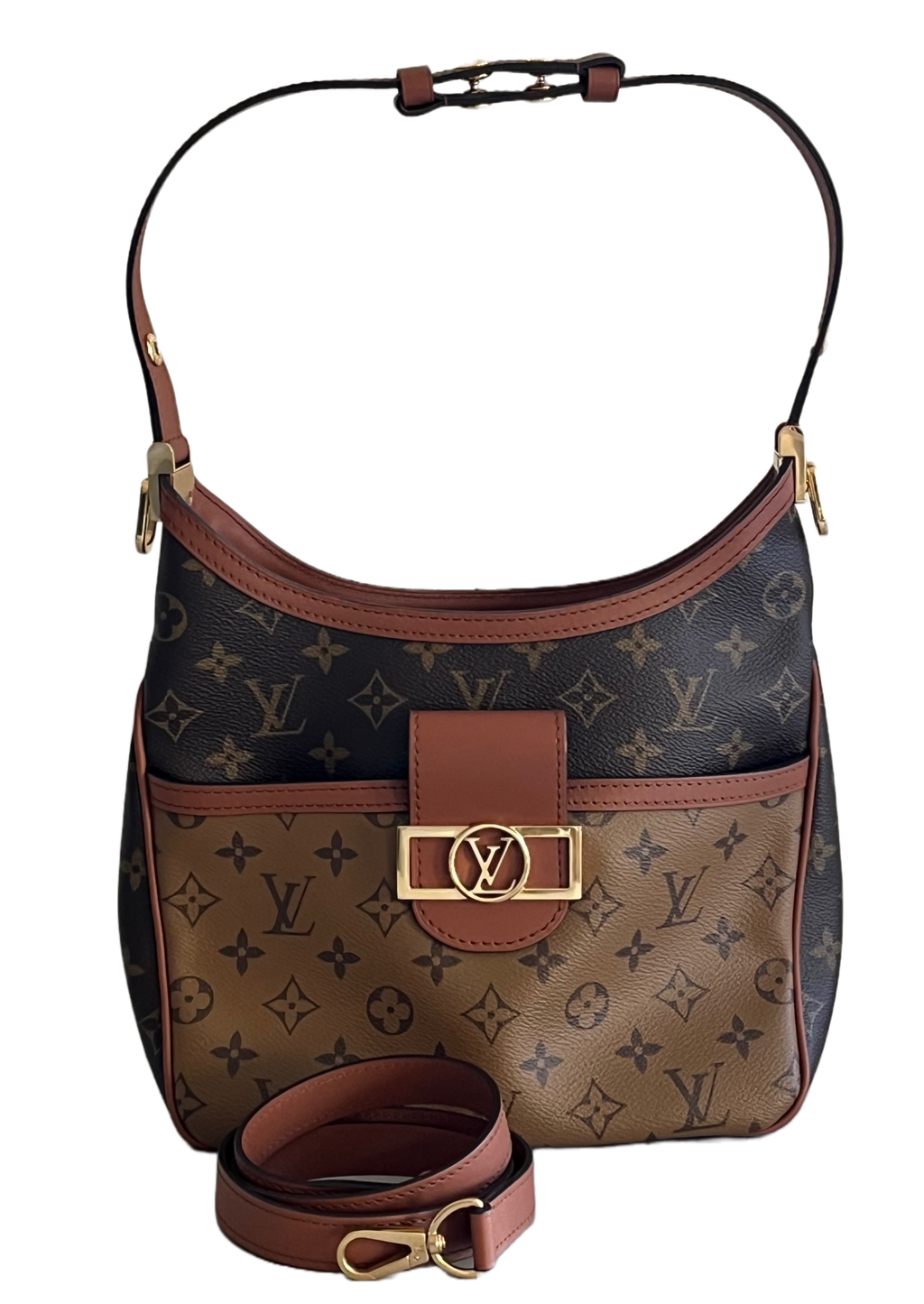 Louis Vuitton Dauphine Hobo PM Reverse Monogram