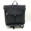 FENDI Backpack 7VZ011 leather black Backpack mens Used