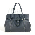 FENDI Shoulder Bag leather black vintage Celeria Women Used