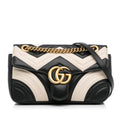 Gucci GG Marmont Bicolor MatelassÃƒÆ’Ã‚Â© Leather