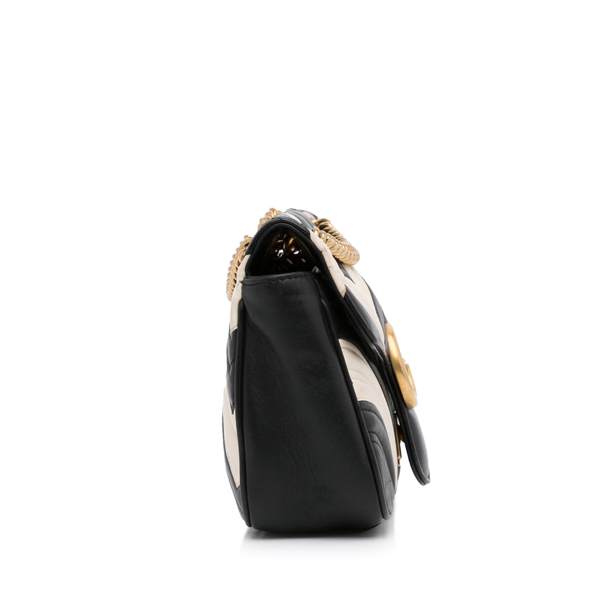 Gucci GG Marmont Bicolor MatelassÃƒÆ’Ã‚Â© Leather